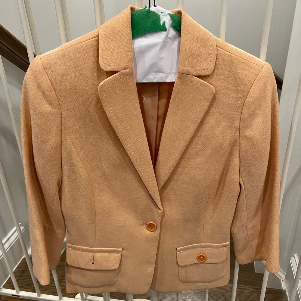 Women’s Max Studio Peach/ Coral Blazer